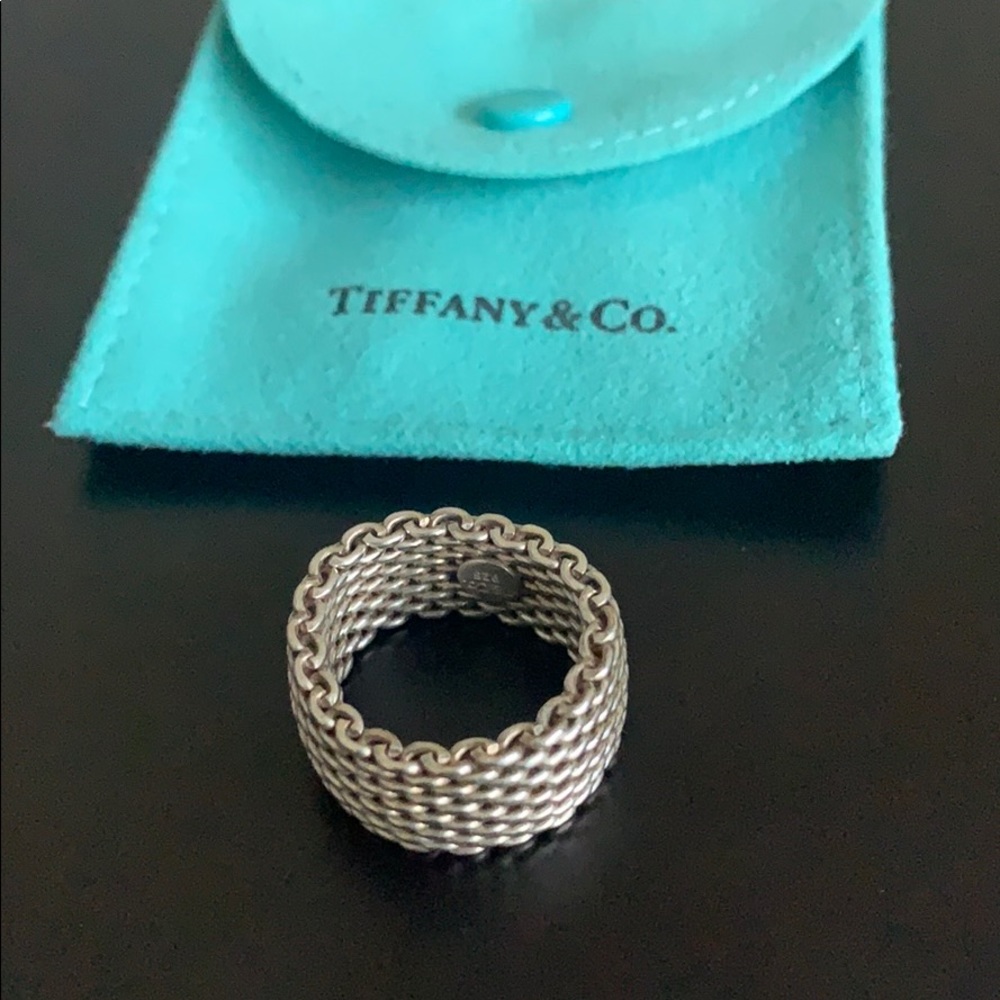 Tiffany & Co. 925 Mesh Ring